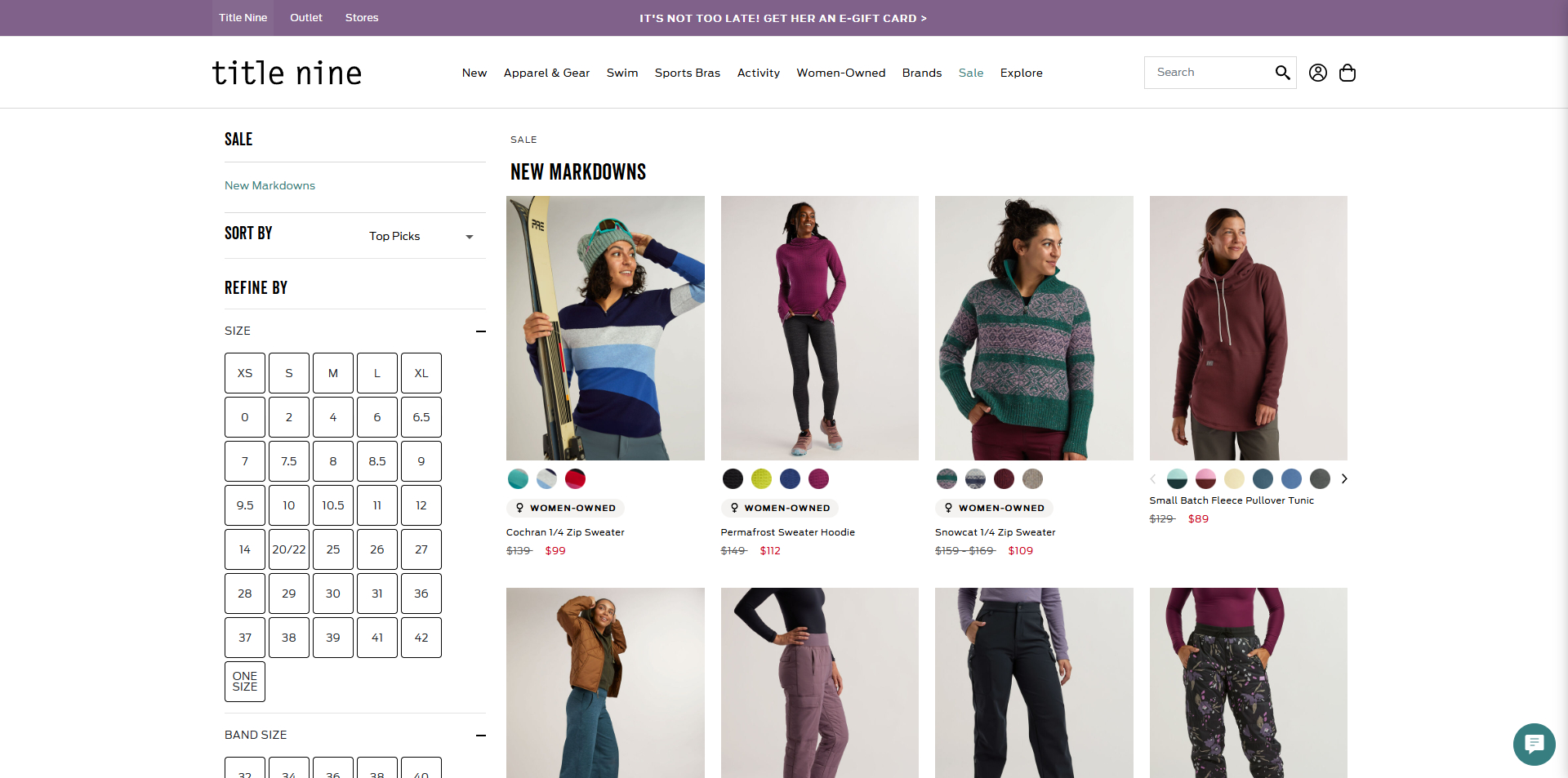 Title Nine Promo Code