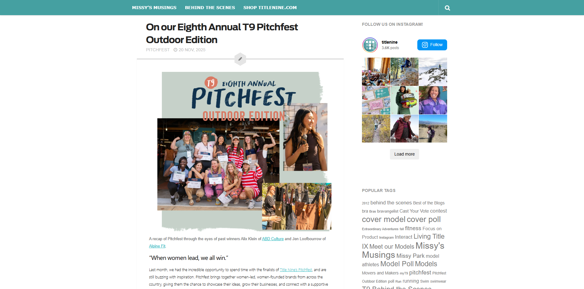 Title Nine discount code